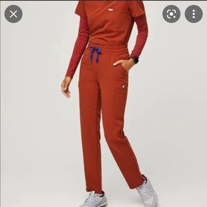 High Waisted Yola Skinny Scrub Pants